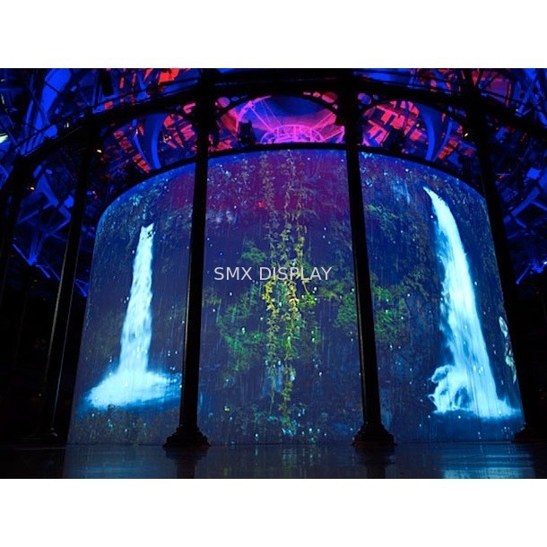 3.1m Holo Gauze Screen , 3D Holographic Mesh Screen Creates