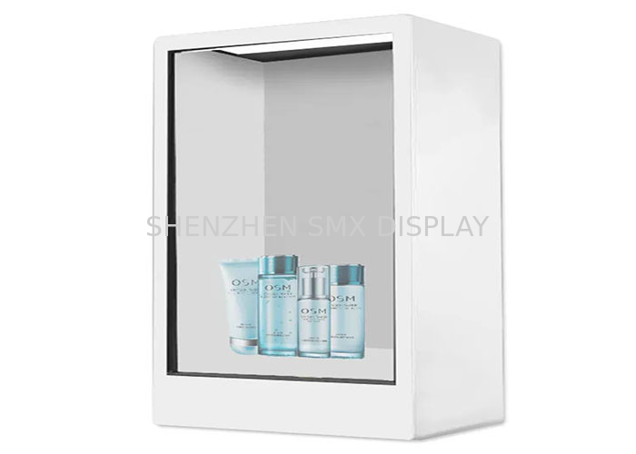 75 Inch Transparent LCD Display Case Touch Screen 3D Holographic Display Box
