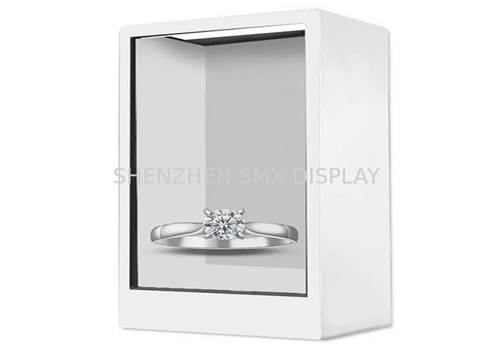 New Design 55 Inch Touch Screen Hologram Pyramid 3D Holographic Box Display Vertical Transparent LCD Holobox