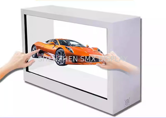 HD 4K Hologram Pyramid Transparent Touch Display Screen 3d Holographic Display Box Pyramid/3d Holobox