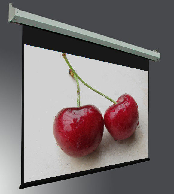 200 Inch Large Electric Projection Screen, Motorized Projector Screen With Tubular Motor