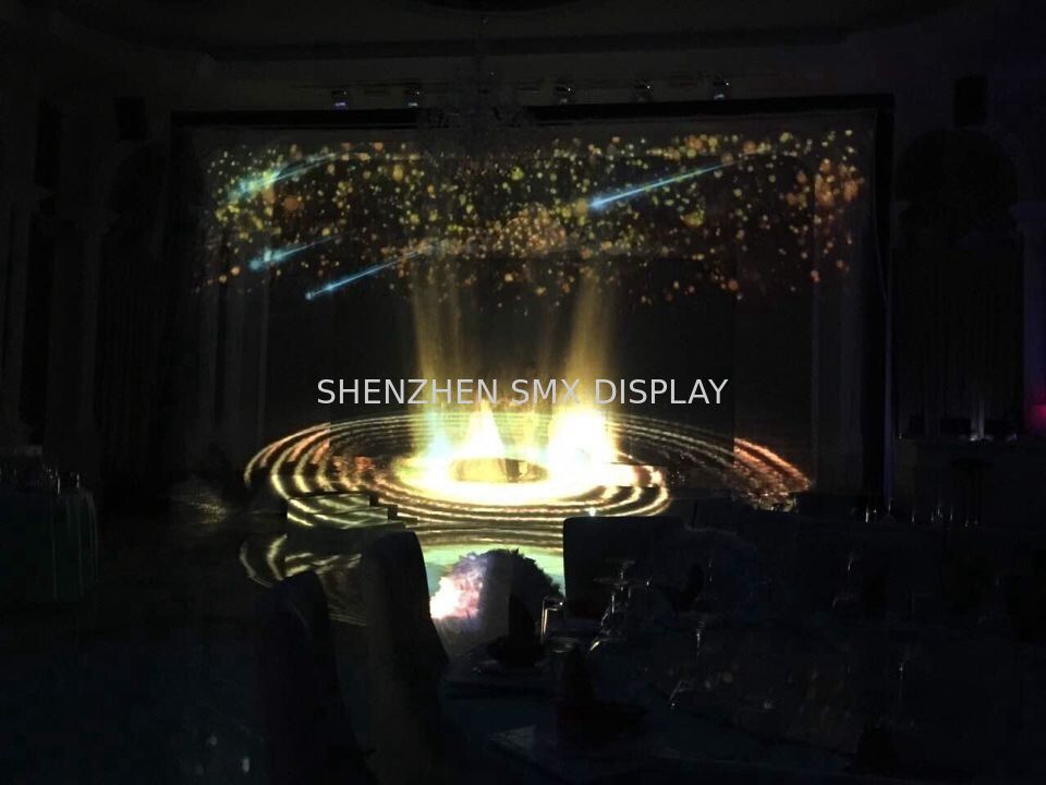Holo Gauze Holographic Projection System Scrim Holoflex Mesh Screen 78% Transparency