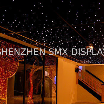 PMMA RGB Star Ceiling Light Panel Deluxe Controllable with Moon Shooting for cinema