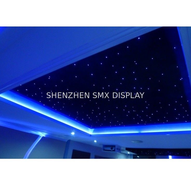 PMMA Polyester Fiber Optic Star Ceiling Panels 15W 12VDC With Magnets