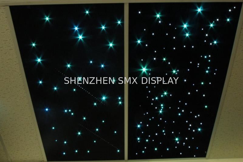 90W Fiber Optic Light Panels 60x120cm RGB Cinema Ceiling Light Panel