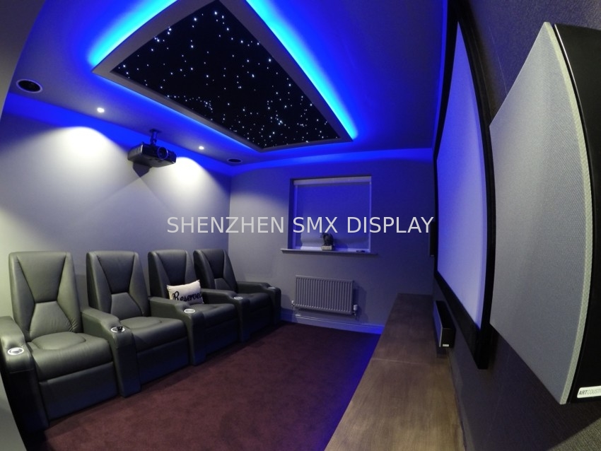 Polyester Fiber Optic Star Panel 90W 60x120cm Twinkle For Indoor Decoration