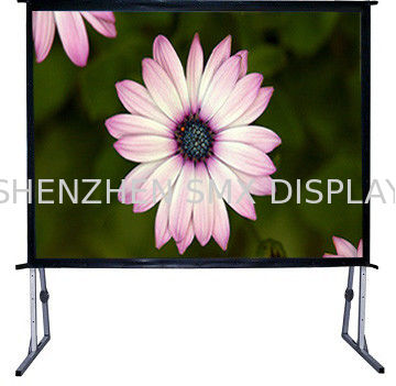 100" - 300"  Big collapsible projection screen with aluminum housing
