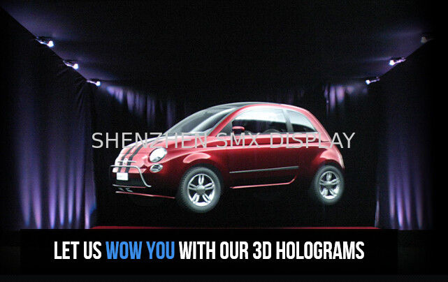 Holographic Stage 3D Projection System For Music Concerts ,  Live Events