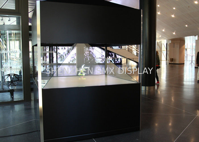 High Resolution 360 Degree Holographic Display Showcase In shop Advertising & Retail
