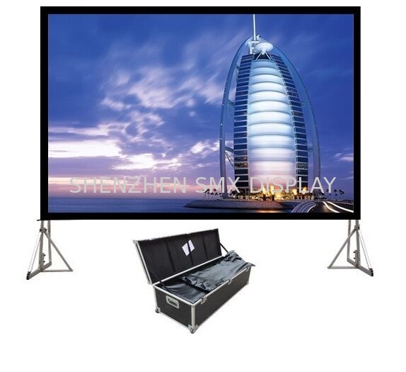120inch 16:9 Home School Office 170 Degree View Angle 1.1 Gain Fast Fold Projection Screen