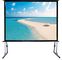 120" Fast Fold Projector Screen With Flight Case / Outdoor Rear Projector Fabric Stand