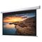 1:1 60"Motorized Projector Screen With Remote Control,Matte White Fabric Screen For Movie Theater
