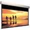 HD Flexible White Motorised Projection Screens With Fiberglass Matte Material