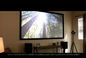 120 Inch Fixed Projector Screen , Fixed Frame Projection Screen For Business Presentations