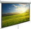 Light weight  Manual wall mount projection screens 60 x 60 With Auto-locking System