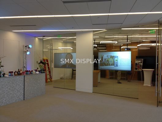 quality Holographic Projection Foil Transparent Rear Projection Screen Film factory