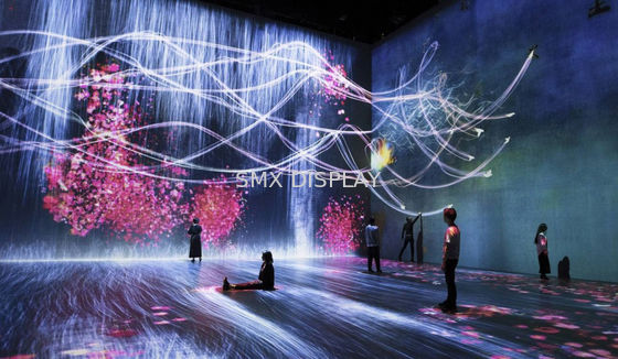 Quality Fireproof 3D Hologram Screen Polyamide Transparent Holographic Screen For Live Show factory