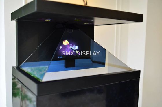 Quality Hologram Showcae 3D Holographic Pyramid Box For Museum Exhibition factory