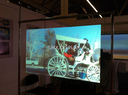 Quality Transparent Holographic Rear Projection Film High Contrast Wide Viewing Angle For Glass factory