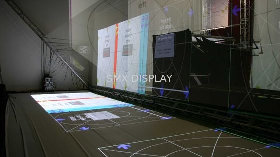 quality Large Size Holographic Reflection Film Virtual Projection for 3D Hologram Projector System factory
