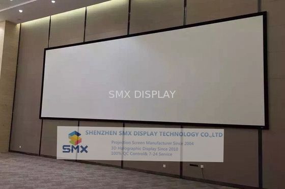 Quality Large Custom Size Fixed Frame Screen 4K Cinema Projection Screens 10x4 Meter factory