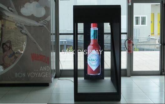 Quality 22''-70'' Optional 180 Degree 3D Holo Box For Holographic Advertising factory