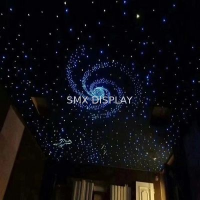 Quality 600x600mm Fiber Optic Star Ceiling Panels RGB Color For Decoration factory