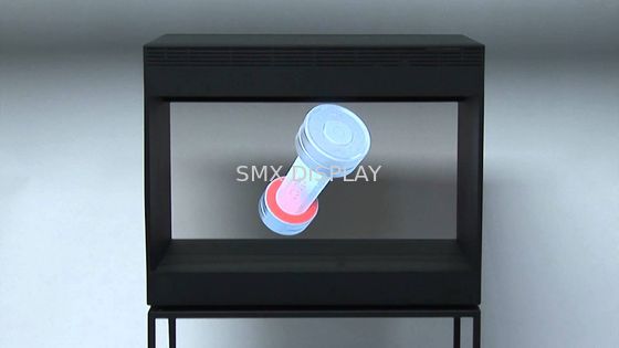 Quality One Sided hologram advertising display HoloCube showcase for shopping mall factory