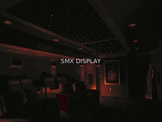 Quality 110 - 220V Fibre Optic Ceiling Light Kit Acoustical Black / Navy Blue / UV PMMA Body factory