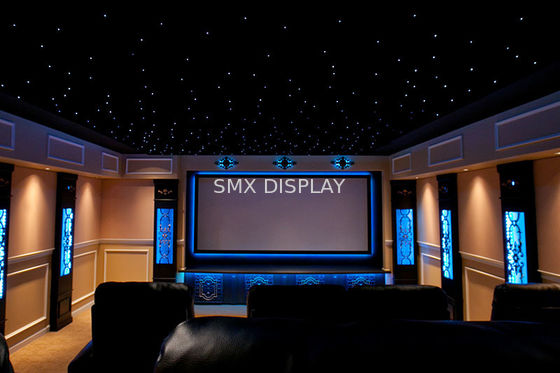 Quality Home Cinema LED Star Lights Ceiling 6W RGB With Music Mode Remote Controller factory