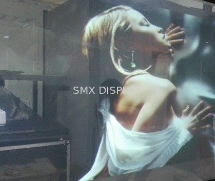 Quality 170 Degree transparent rear projection film For Glass Outdoor Projector Screen factory