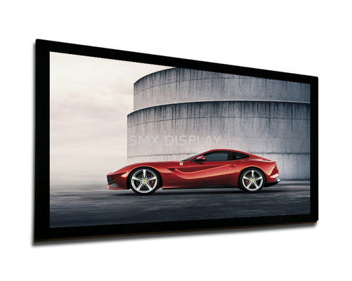 Quality 8cm Width Full HD Fixed Frame Screen , Fabric For Projection Screen factory