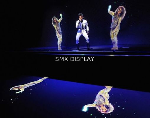 quality Stage Projection Musion Foil Hologram Projection Equipment Reflective Transparent Film factory