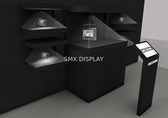 quality 60Hz 3D Holographic Display Box Advertising Showcase VGA HDMI factory