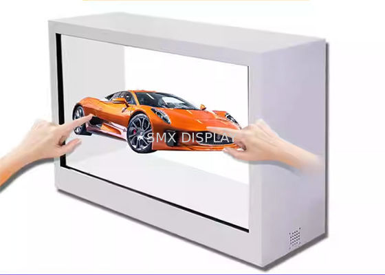 Quality HD 4K 3D Holographic Display Box Transparent Touch Screen Hologram Pyramid Display factory