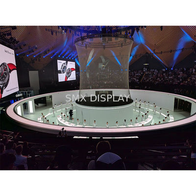 360 Degree 3D Effect Projection Holographic Screen projection net ...