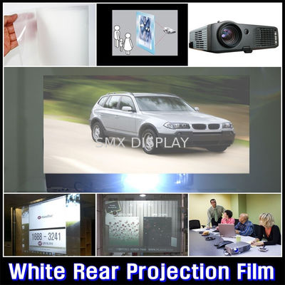 OEM 3D Holographic Projection Film Adhesive Rear Projector Screen Film ...