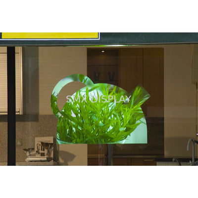 Quality Projector 3D Holographic Film Rear Projection Film Transparent Self Adhesive Window Display factory