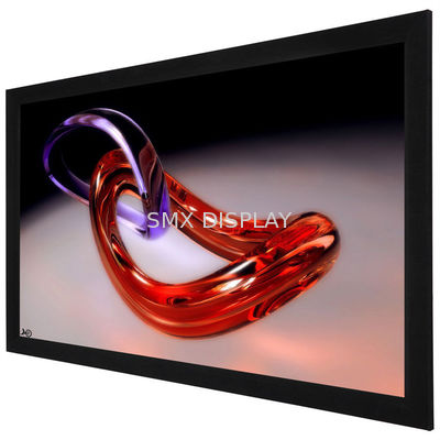 Quality 16:9 150inch 80mm Fixed Frame Laser Projector Screen UST Projection Screen factory