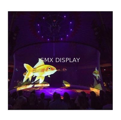 Quality Holo Gauze 3D Holographic Mesh Projector Screen Transparent Holographic Screen factory