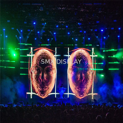Quality Custom 3D Holographic Screen with 78% Transmittance, 7m Width, and 30m Length for Stage Shows factory
