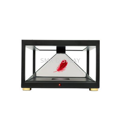 Quality Inverted Pyramid Hologram Display 100x100cm Showcase 360 Degree For Shopping Malls factory