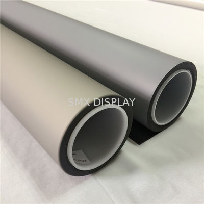 Quality High Contrast 3D Holographic Display Gray Rear Projection Film For Window Advertising factory