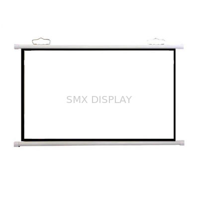 Quality HD Home Warp Knitting Portable Folding Splicing Wall Hanging Projection Screen 16:9 120"Inch factory