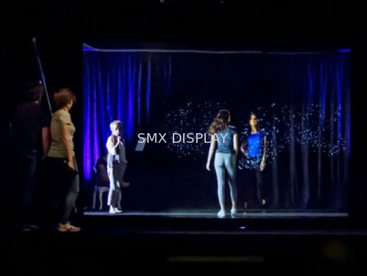Quality 3D Projection System 3D Holographic Display Hologram Stage Show Pepper Ghost Technology factory