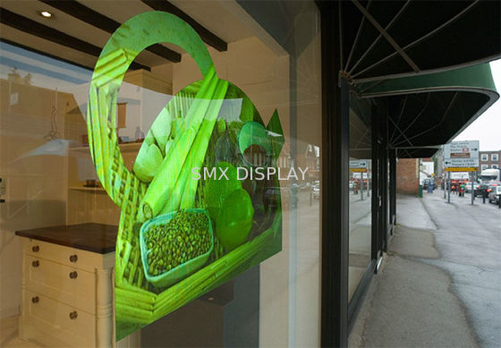 quality Holographic Effect Rear Projection Screen Film , Hologram Window Film Self Adhesive factory