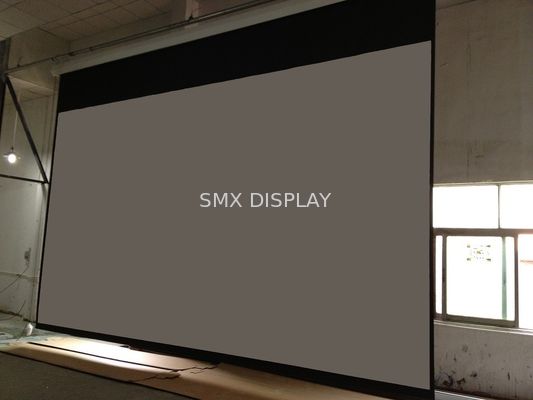 quality 200inch Large Scale Projector Screen Motorized Tab Tensioned Projection Screen For Outdoor factory
