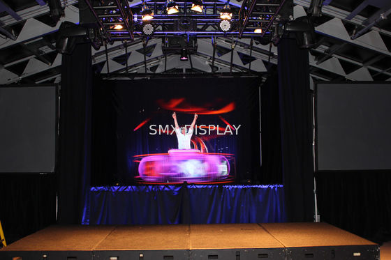 Quality Musion Eyeliner Projector Screen 3D Holographic Display with 160° View Angle factory