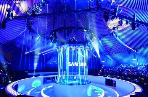 Quality Holonet 3D Holographic Projection System Hologram Mesh Screen Big Size For Stage Show factory