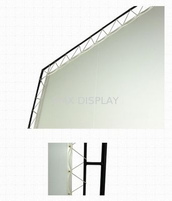 Quality HD Foldable Projector Screen Anti - Crease Portableelastic Cords For Home Theater factory